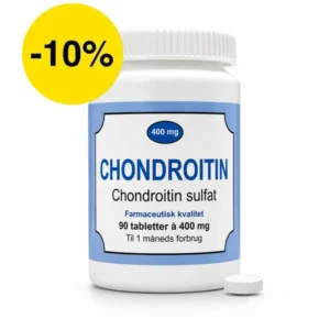Chondroitin 400mg kosttilskud til voksne
