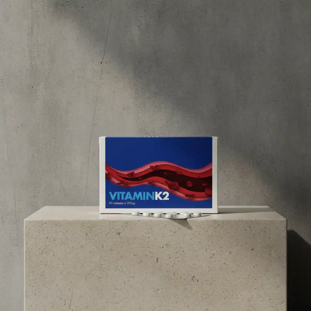 K2-vitamin + D3, B1 og selen, forhindrer kalkaflejringer i venerne - Billede 2