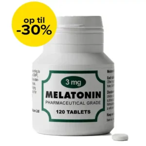Melatonin 3 mg tabletter – kosttilskud til døgnrytmen