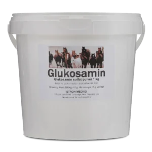 Veterinær glukosamin til heste 1 kg