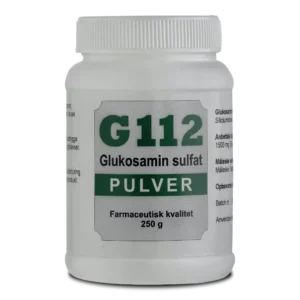 G112 Glukosamin Pulver Biologisk letoptageligt svovl