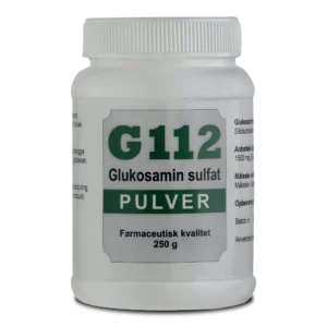 G112 Glukosamin Pulver Biologisk letoptageligt svovl