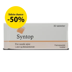 Syntop-tabletter <br>modvirker grå stær og AMD. Sidste chance