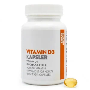 Vitamin D3 2000 IU – 60 stk softgel kapsler