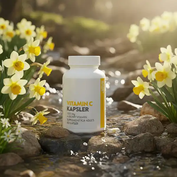 Vitamin C 1000 mg kapsler – produceret i EU - Billede 2