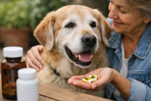 Vitaminer til ældre hunde - hvad giver mening?