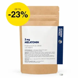 Melatonin 3mg 120 tabletter refill strohmedico